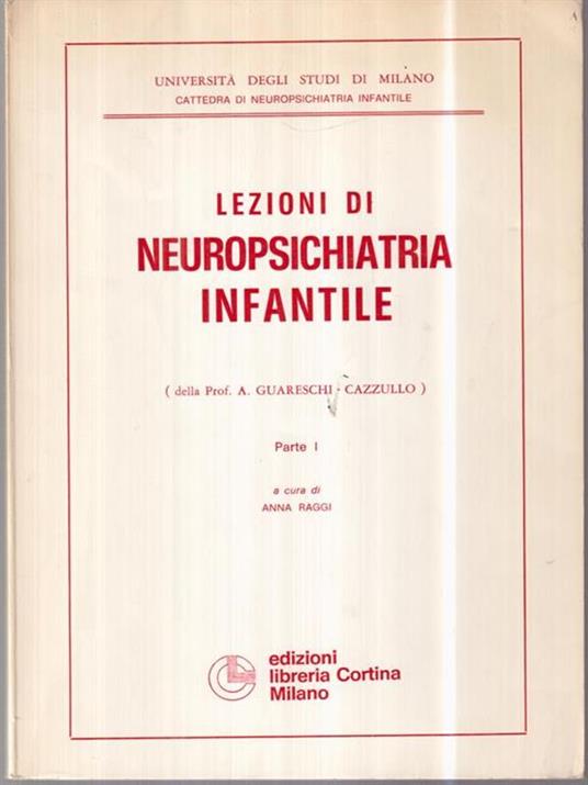 Lezioni di neuropsichiatria infantile -   - copertina