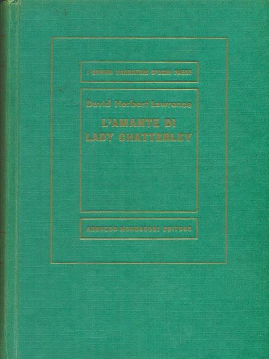 L' amante di Lady Chatterley - David Herbert Lawrence - copertina