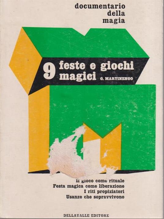 9 feste e giochi magici - Giulia Martinengo - copertina