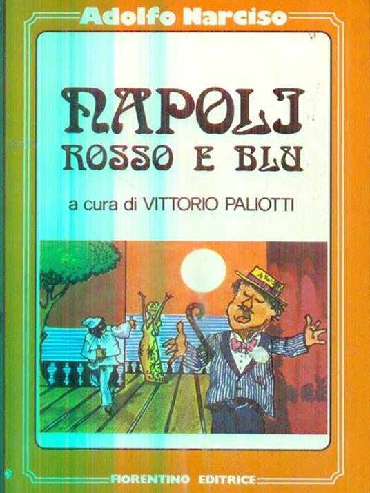 Napoli rosso e blu - Adolfo Narciso - copertina