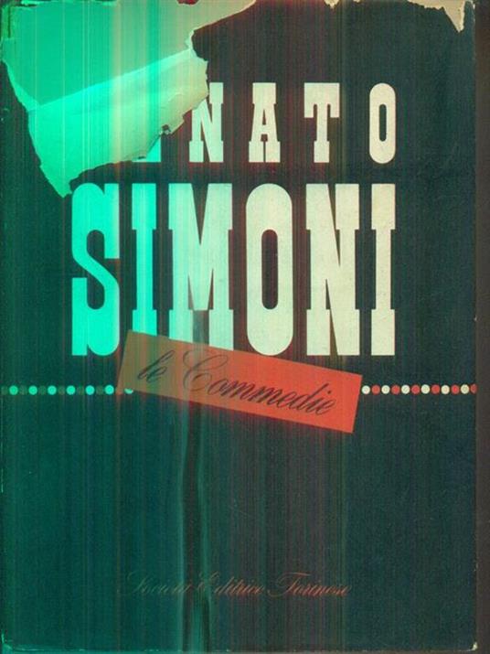 Le commedie - Renato Simoni - copertina