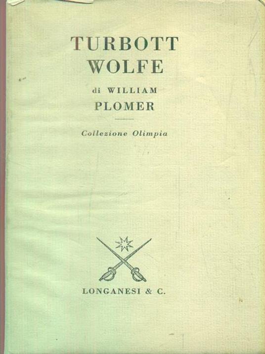 Turbott Wolfe - William Plomer - 2