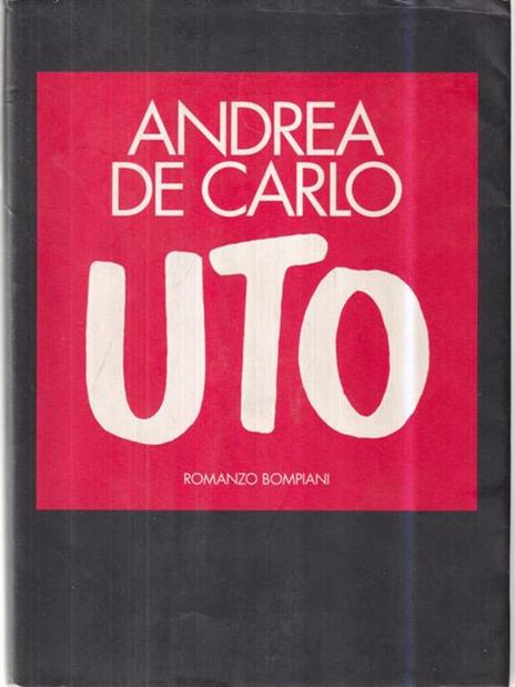 Uto - Andrea De Carlo - copertina