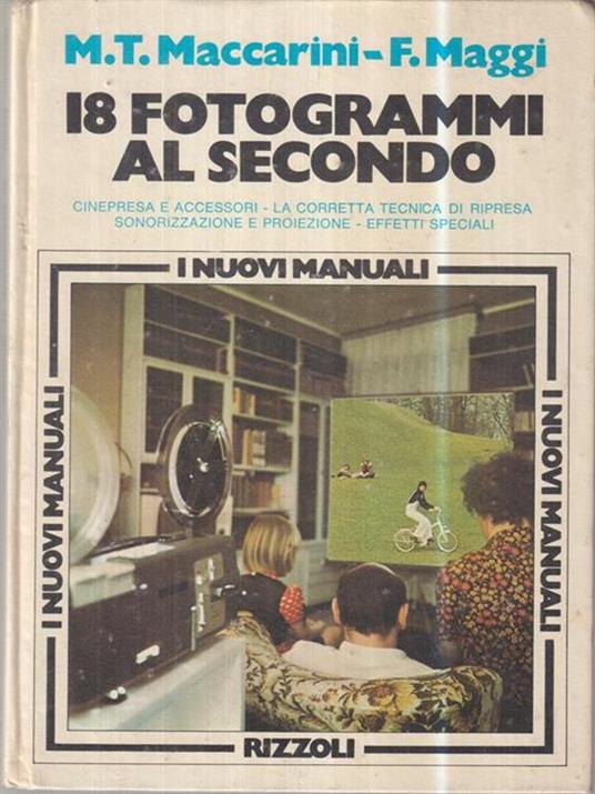 18 fotogrammi al secondo - Maccarini - copertina