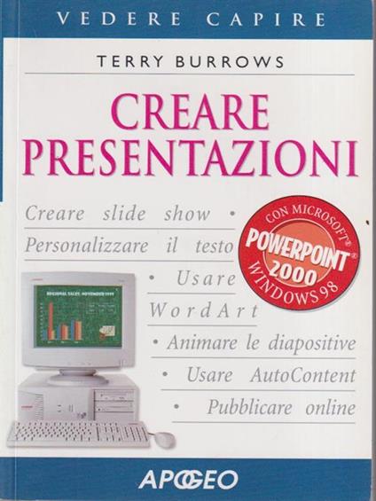 Creare presentazioni - Terry Burrows - copertina