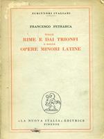 Dalle rime e dai trionfi e dalle opere minori latine