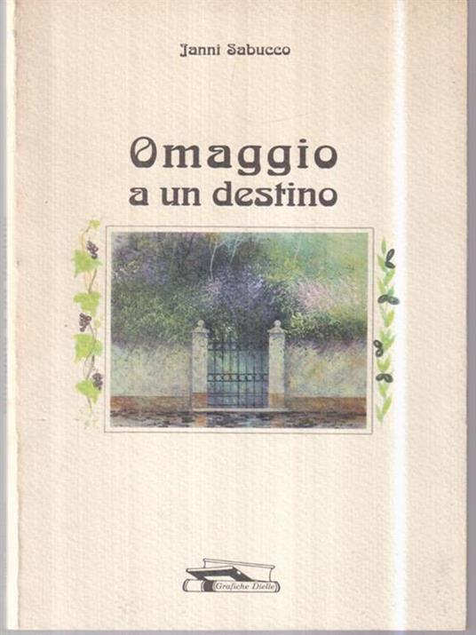 Omaggio a un destino - Janni Sabucco - copertina