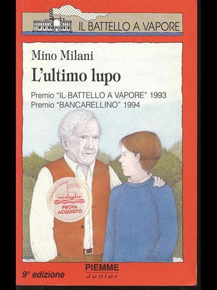 L' ultimo lupo - Mino Milani - copertina