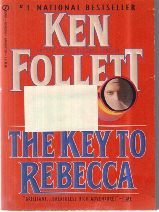 The key to Rebecca - Ken Follett - copertina