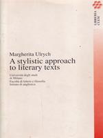 A stylistic approach to literary texts