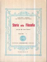 Storia della filosofia Vol I