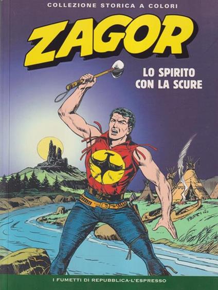 Zagor. Lo spirito con la scure - Guido Nolitta - copertina