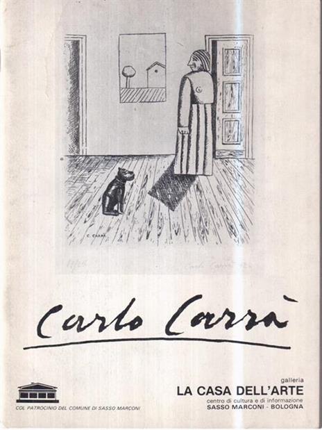 Carlo Carrà - Galleria La casa dell'arte -   - copertina