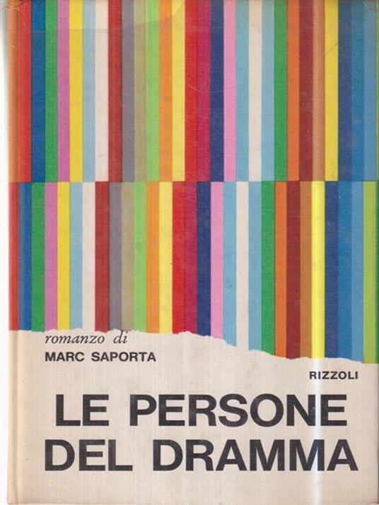 Le persone del dramma - Marc Saporta - 2