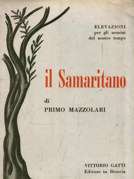 Il Samaritano - Primo Mazzolari - copertina