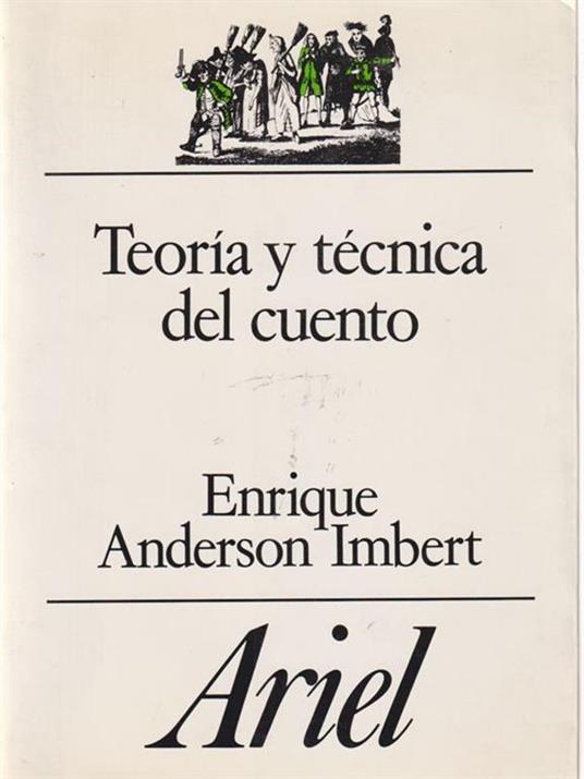 Teoria y tecnica del cuento - Enrique Anderson Imbert - copertina