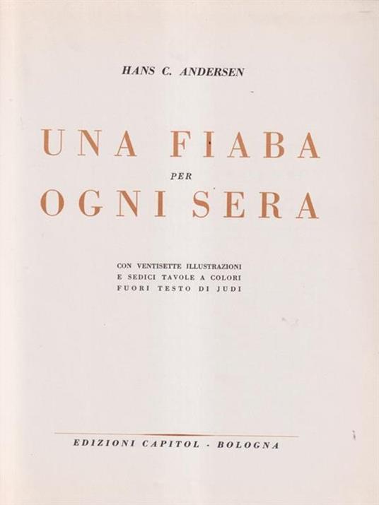 Una fiaba per ogni sera capitol - H. Christian Andersen - 2