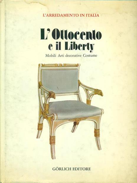 L' Ottocento e il Liberty - G. Chiesa - copertina