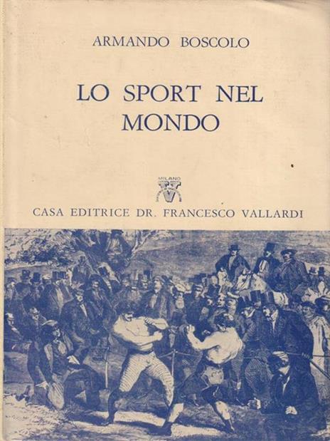 Lo sport nel mondo - Armando Boscolo - copertina