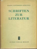 Schriften Zur Literatur