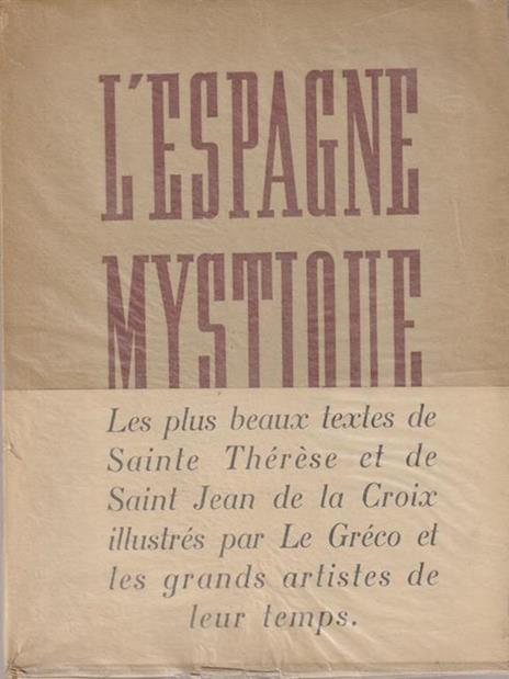 L' espagne mystique - P. Fr. Bruno De J.-M - copertina