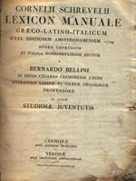 Lexicon Manuale Graeco-Latino-Italicum