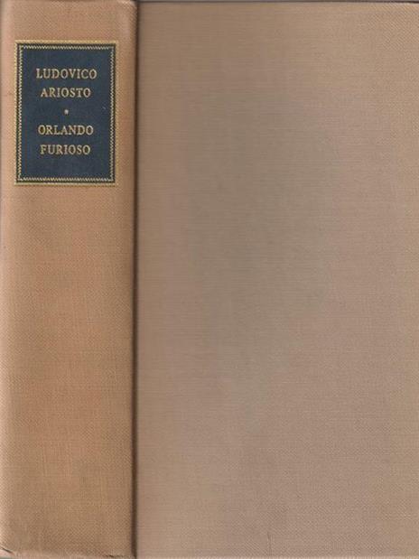 Orlando furioso - Ludovico Ariosto - copertina