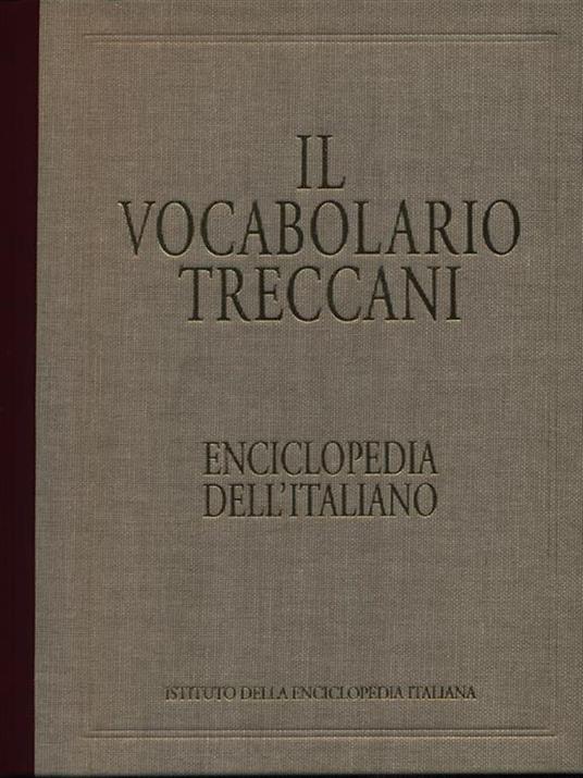 Il vocabolario Treccani 5vv - Libro Usato - istituto della Enciclopedia  Italiana - | IBS