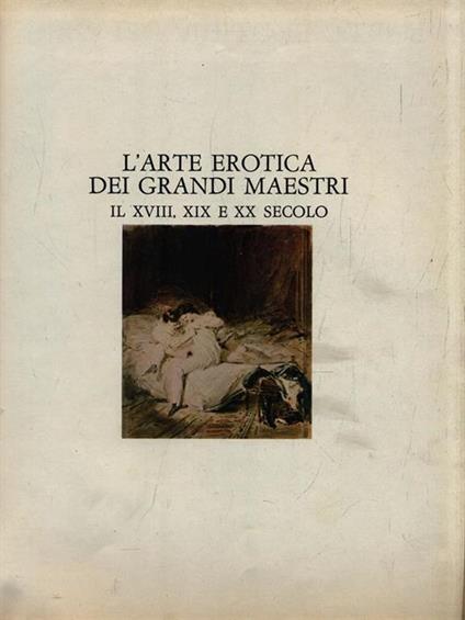 L' arte erotica dei grandi maestri - Bradley Smith - copertina