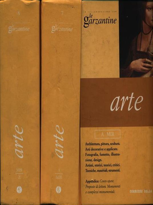 Arte. 2 Volumi (A-MIR/MIS-Z) - copertina