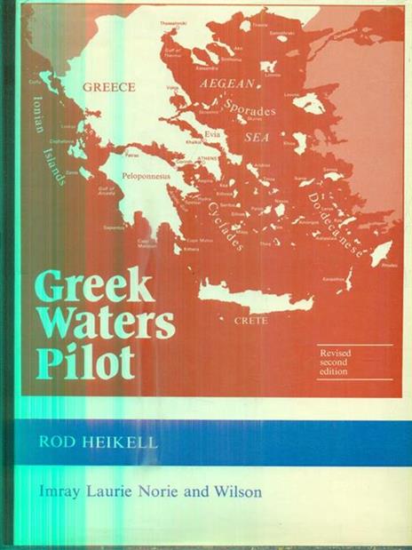 Greek Waters Pilot - Rod Heikell - copertina