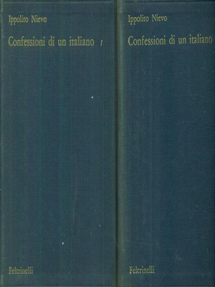 Confessioni di un italiano I-II - Ippolito Nievo - copertina