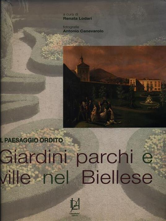 Giardini parchi e ville nel Biellese - Renata Lodari - copertina