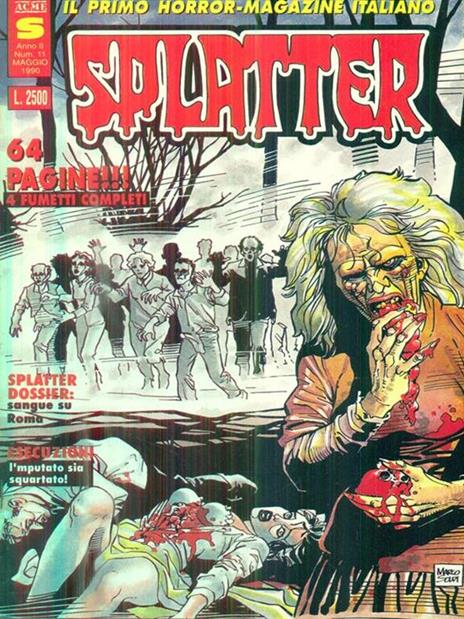 Splatter 11/maggio 1990 -   - 2