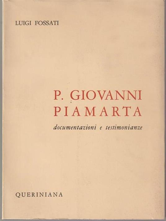 P. Giovanni Piamarta - Luigi Fossati - 2