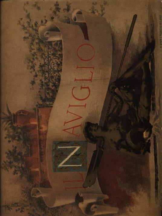 Il Naviglio. Strenna del pio istituto dei rachitici di Milano 1886 Anno VI - copertina