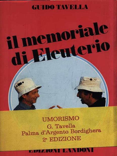 Il memoriale di Eleuterio - Guido Tavella - copertina