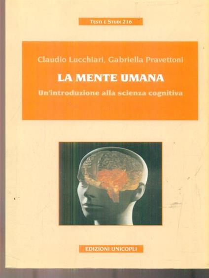 La mente umana - Claudio Lucchiari - copertina