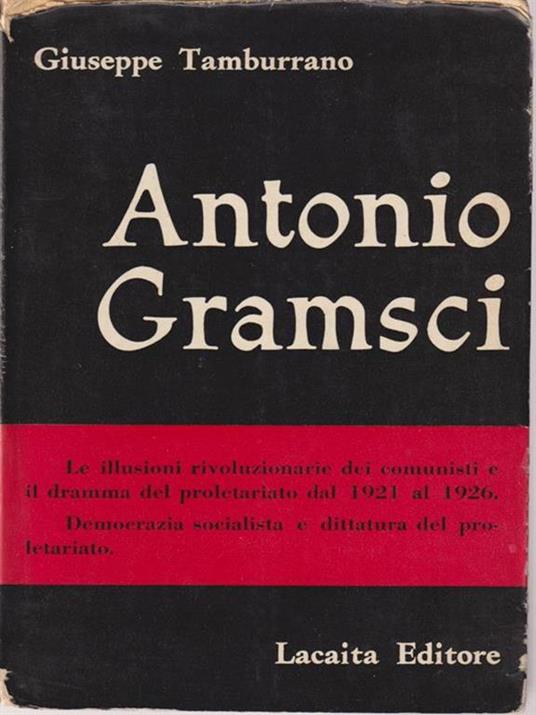 Antonio Gramsci - Giuseppe Tamburrano - copertina