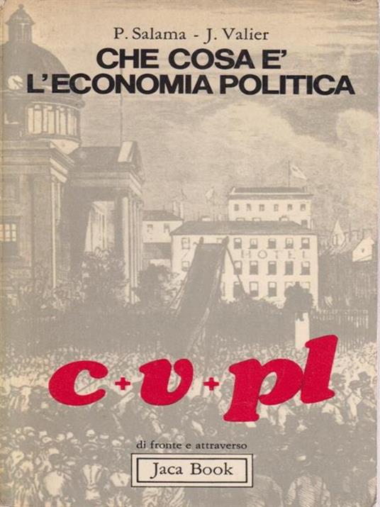 Che cos'è l'economia politica - Pierre Salama - copertina