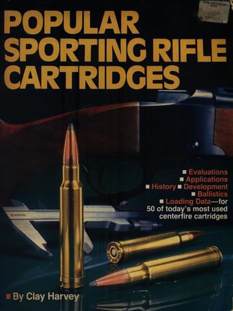 Popular sporting rifle cartridges - Charles Harvey - copertina