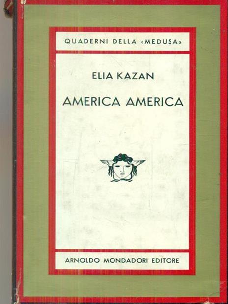 America America - Elia Kazan - copertina