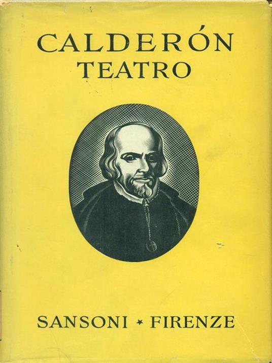 Teatro - Pedro Calderón de la Barca - copertina
