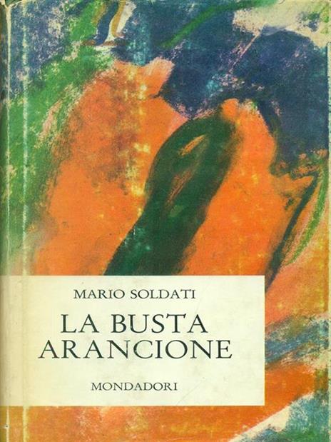 La busta arancione - Mario Soldati - copertina