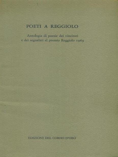 Poeti a Reggiolo -   - copertina