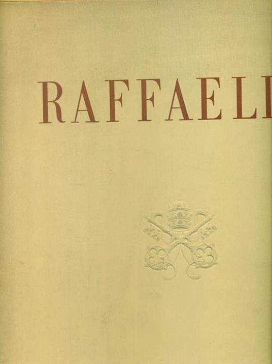 Raffaello Pitture del Vaticano 32 tavole - copertina