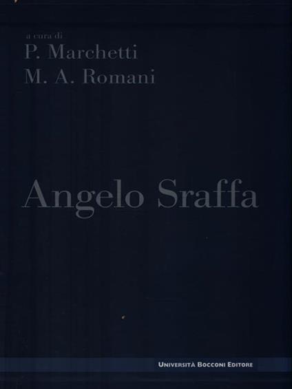 Angelo Sraffa - P. Marchetti - copertina