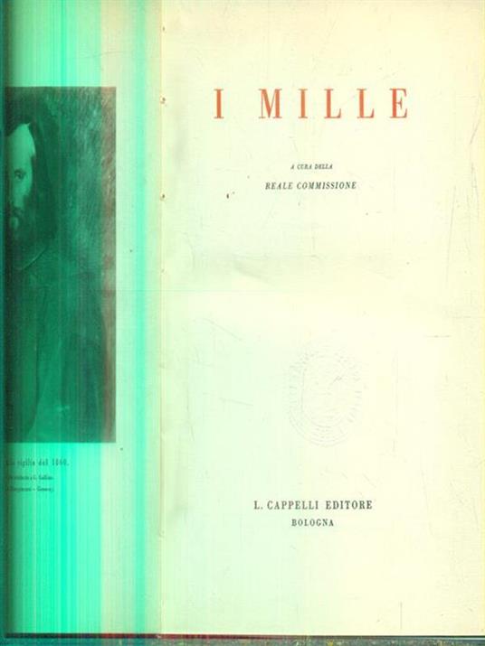 I mille - Giuseppe Garibaldi - copertina