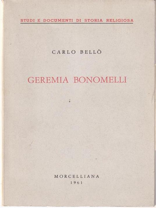 Geremia Bonomelli - Carlo Bellò - 2