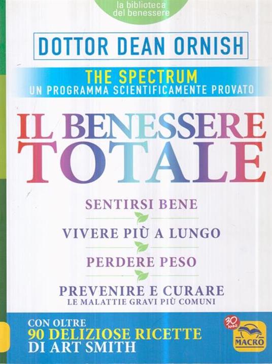 Il benessere totale. The Spectrum - Dean Ornish - copertina